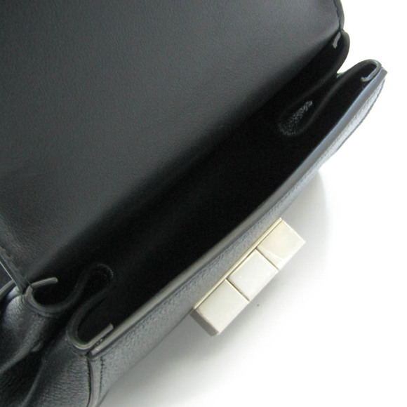 Bottega Veneta Belt Bag 631117 Women's Leather Fanny Pack Black - Picture 3 of 9